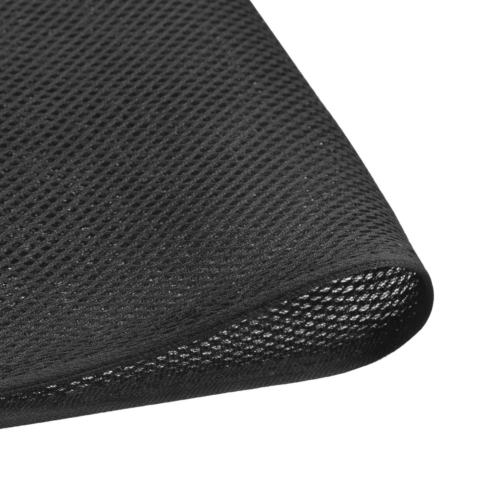 Speaker Grill Cloth 1.5x1.45m Polyester Fiber Stereo Mesh Fabric Black