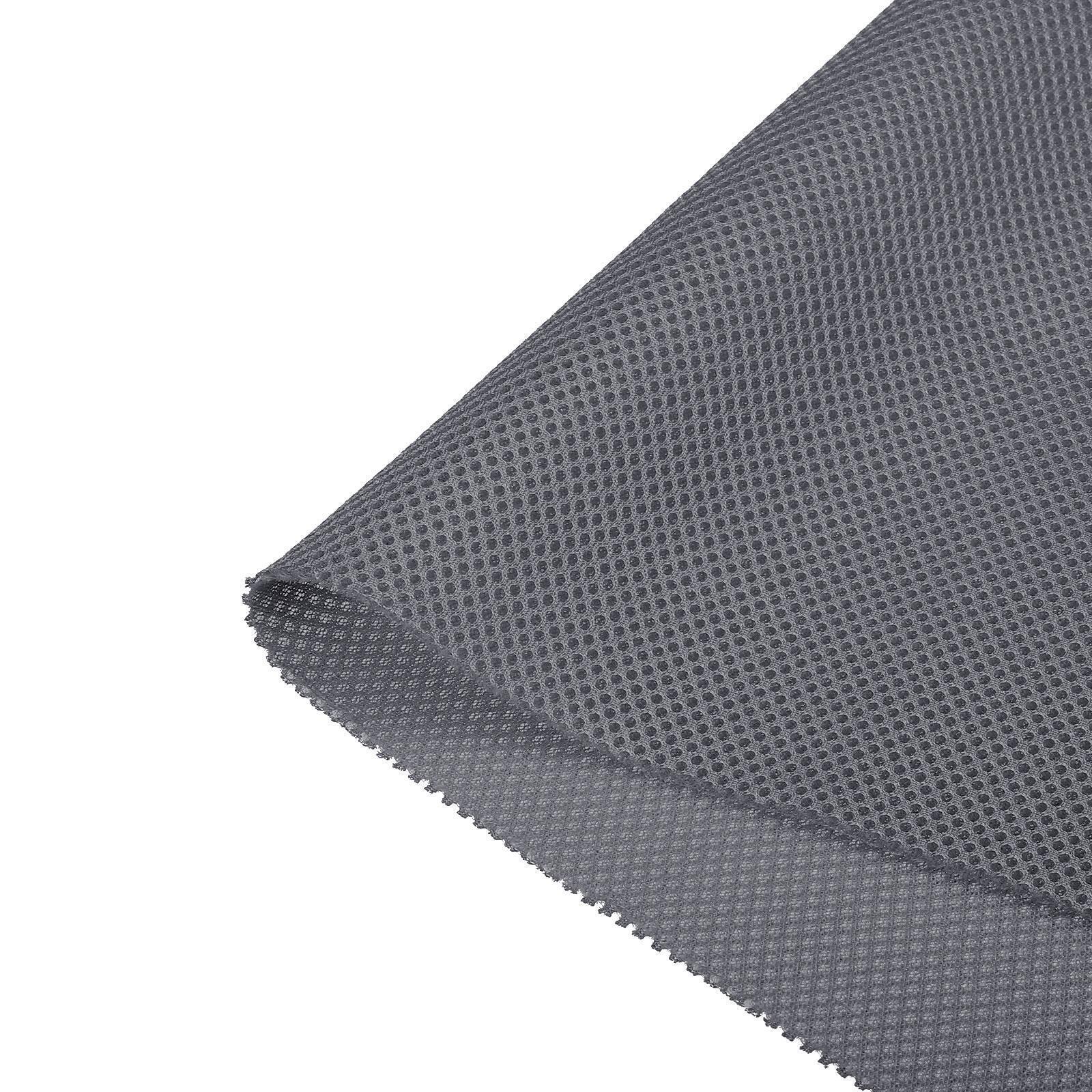 Speaker Grill Cloth 20 X 55 Inch Stereo Mesh Fabric Cloth For Speaker Grey