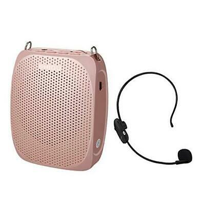 Voice Amplifier For Teachers, Voice Amplifier Wireless With Uhf Rose Gold