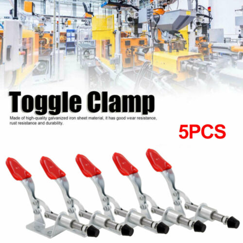5pcs Toggle Clamp 301am Stroke Push Pull Action Hand Tool Holding Latch Release