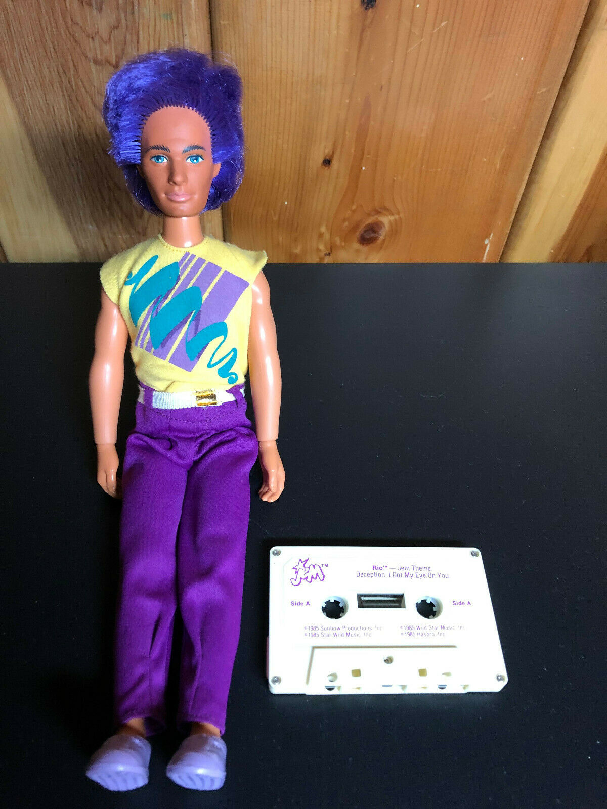 Rio Doll W/ Outfit, Cassette. Hasbro Jem And The Holograms