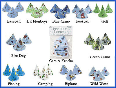 Beba Bean Pee-pee Teepee Diapering Cover Up - Great Shower Gift For Baby Boy