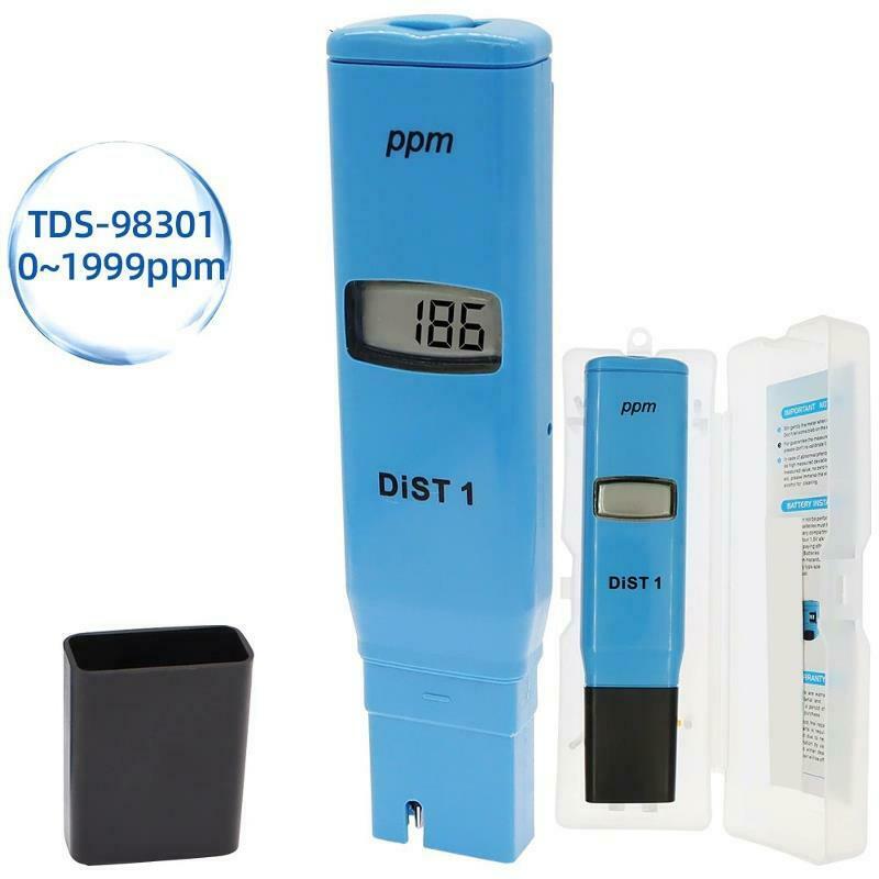 Digital Tds Meter Portable Pen Water Quality Purity Tester Aquarium Pool Filter