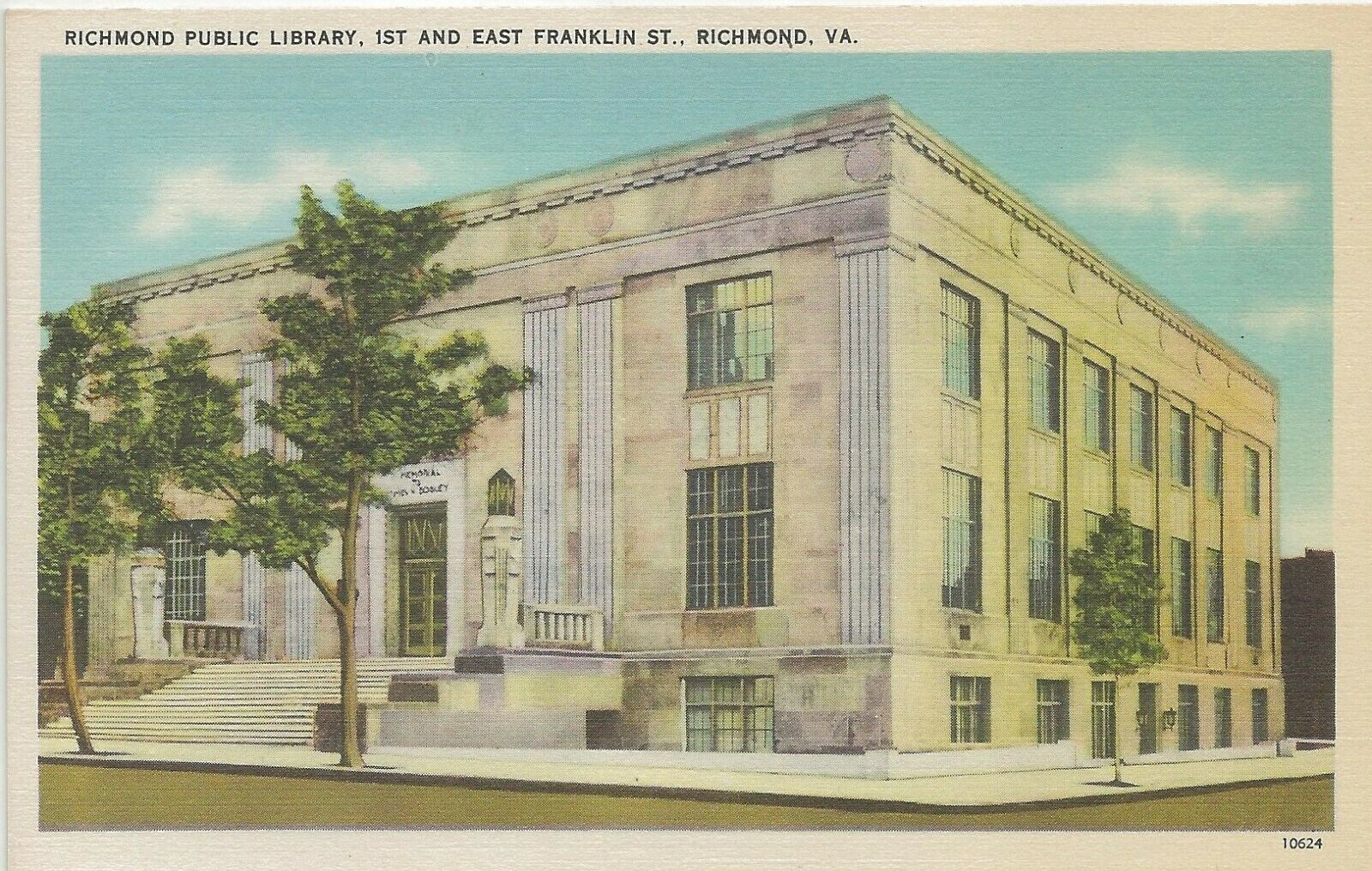 Richmond Virginia Public Library ~ Unposted