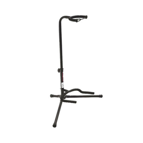 On-stage Xcg-4 Classic  Single Guitar Stand Black Finish + Safety Strap