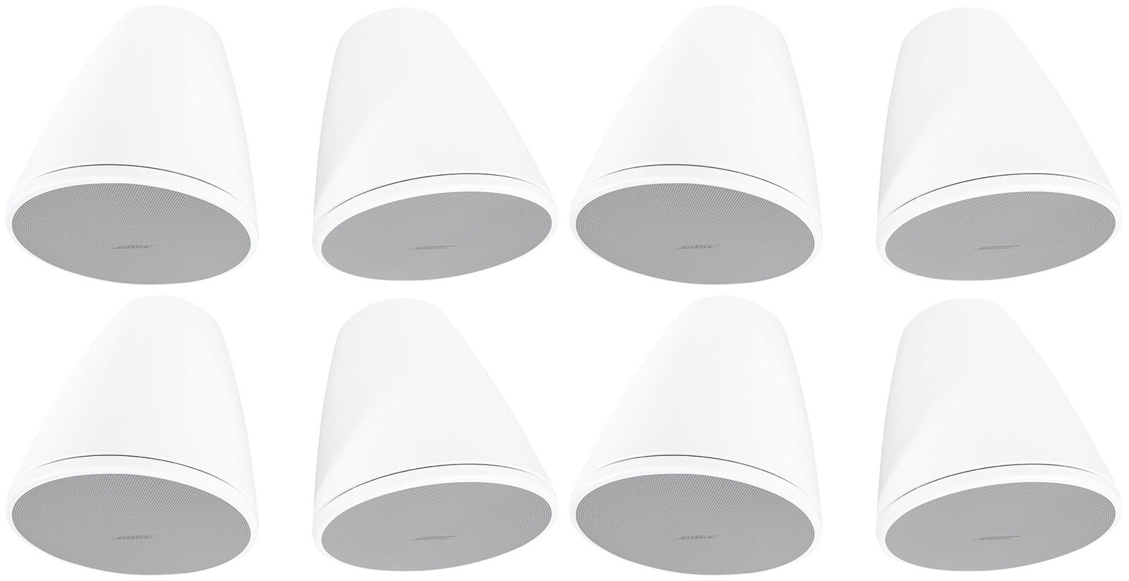 (8) Bose Dm5p White 50w 5.25" Commercial Pendant Speakers Restaurant/bar/store