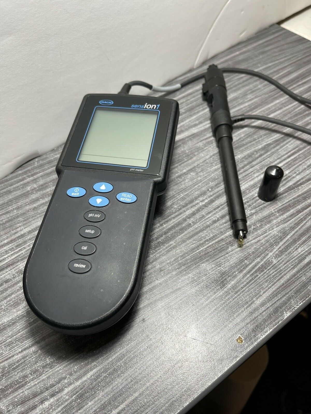 Hach Sension1 Sens Ion 1 Conductivity Meter With Probe,  Not Fully Tested