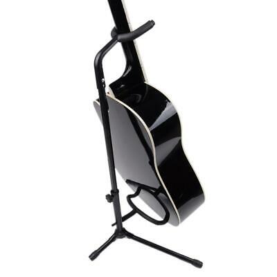 Glarry Music Folding Stand Padd For Acoustic Electric Bass Guitar Studio Hanger