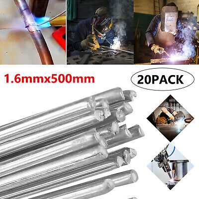 Easy Melt Welding Rods Low Temperature Aluminum Wire Brazing 20pcs - 1.6mm*500mm